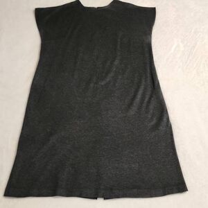 A.S. Elliot Women's Vintage Heathered Gray Cap Sleeve Sheath Style Dress Size 18